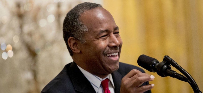 HUD Secretary Ben Carson said it's "a difficult problem because not every homeless veteran is coming to us and saying, 'Please help me,' "