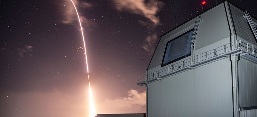The Missile Defense Agency (MDA) and U.S. Navy sailors manning the Aegis Ashore Missile Defense Test Complex (AAMDTC) at the Pacific Missile Range Facility (PMRF) at Kauai, Hawaii, successfully conducted Flight Test Integrated-03 (FTI-03) in December.