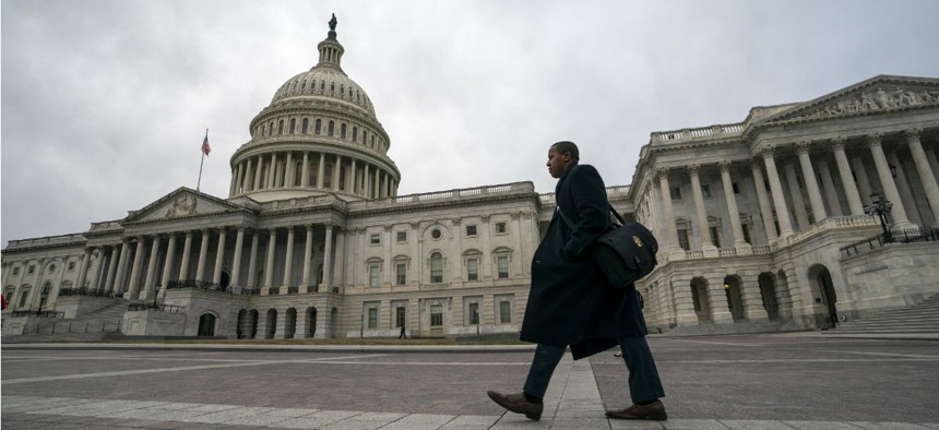 The Capitol on Monday, Jan. 7, as the partial government shutdown lurches into a third week. 