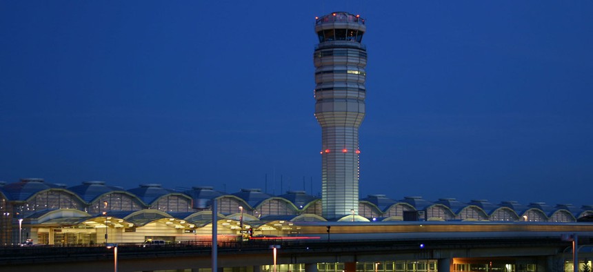 The air traffic controllers union is one of the groups that has filed a lawsuit. 