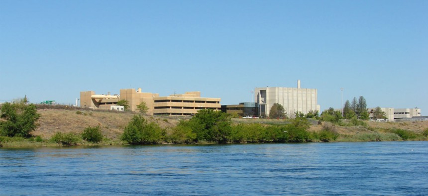 Hanford nuclear site in Washington on the Columbia River.
