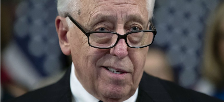 House Majority Leader Steny Hoyer, D-Md., said a 1.9 percent 2019 pay raise would be included in the spending package to keep agencies open. 