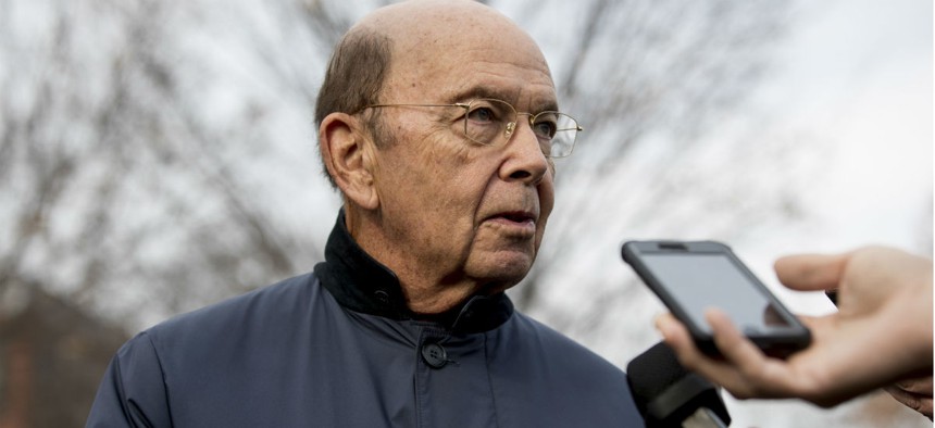 Commerce Secretary Wilbur Ross downplayed importance of omission on form. 