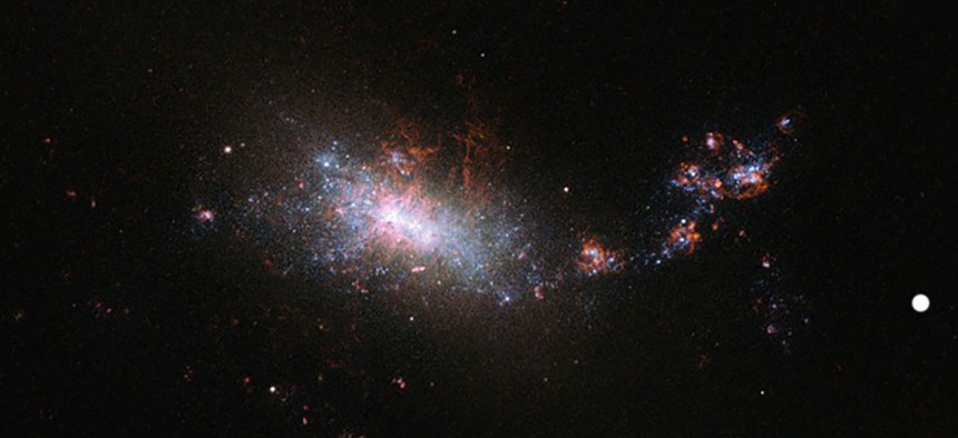 A sparkling nearby galaxy