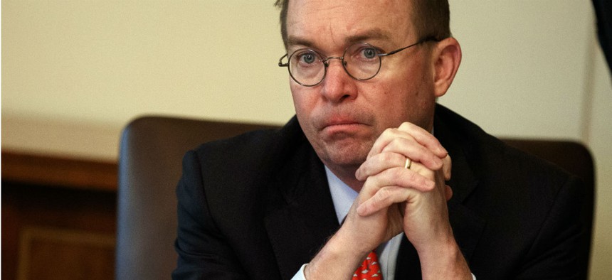 Mick Mulvaney asked the acting budget director to remind agencies of document clearance procedures. 