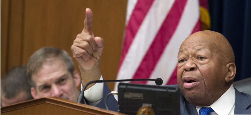 Rep. Elijah Cummings, D-Md., is the new chairman of the House's main oversight committee. 