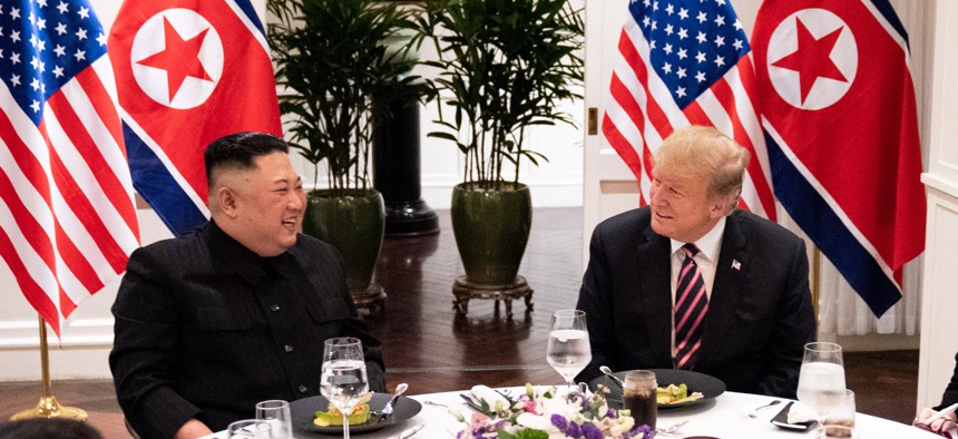 Trump and Kim meet in Hanoi in February.