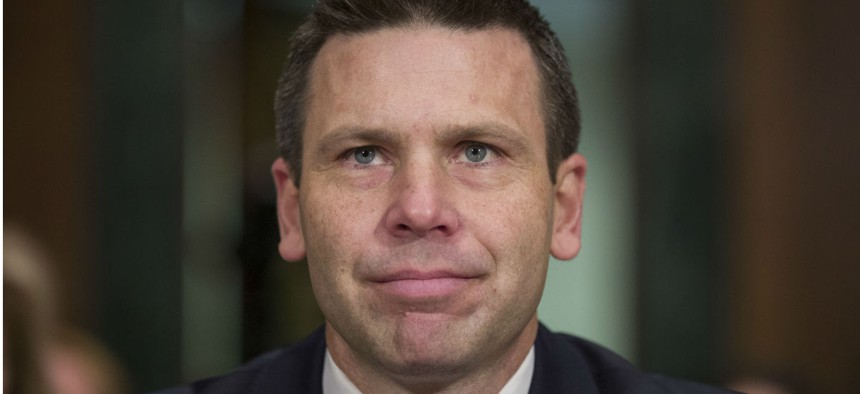 Customs and Border Protection Commissioner Kevin McAleenan called on Congress to change immigration laws. 