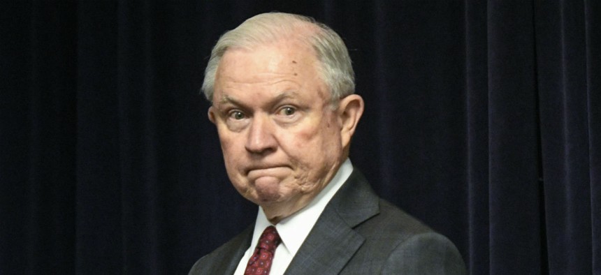 Former Attorney General Jeff Sessions placed thwarting leaks high on his agenda. 