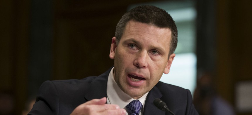 The president has picked Customs and Border Protection Commissioner Kevin McAleenan to lead DHS on a temporary basis, but a law dictates that the undersecretary for management fill that role. 