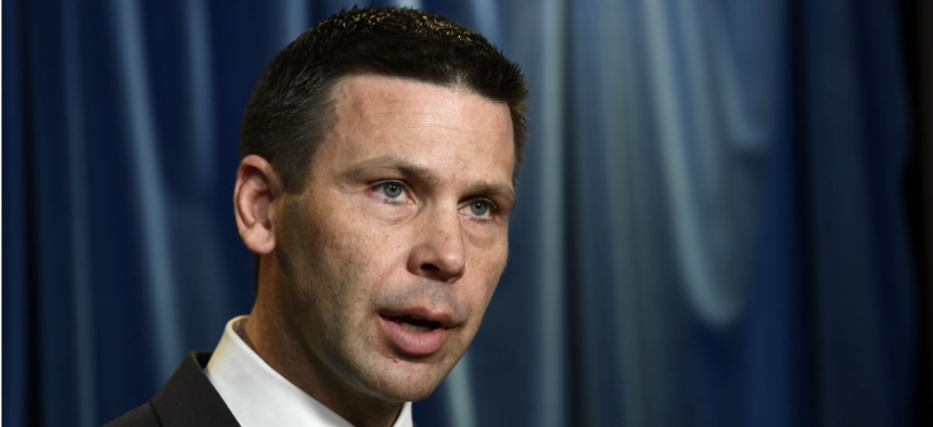The lawmakers addressed their letter to acting Homeland Security Secretary Kevin McAleenan. 