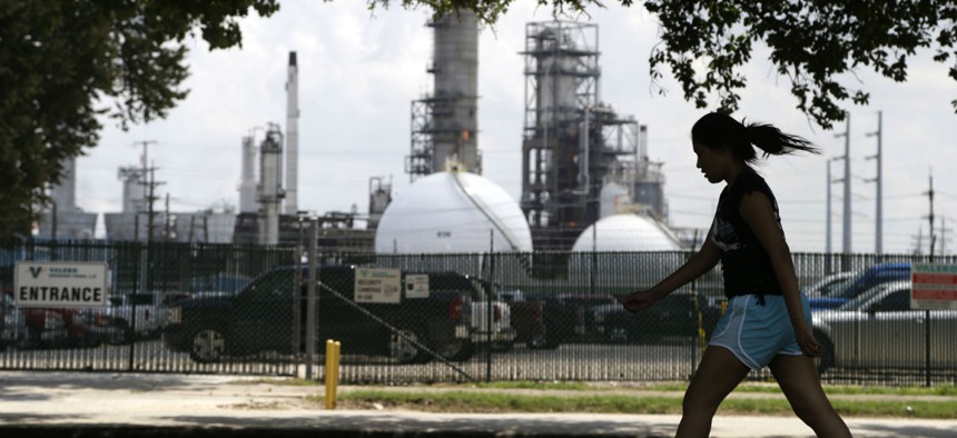 Oil refineries and other industrial sources in and around Houston create some of the highest ozone levels in the nation. 