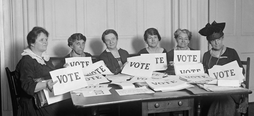 What Women's Suffrage Tells Us About Empowerment - Government Executive