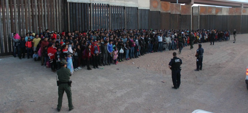 Border Patrol agents working in El Paso apprehend 1,036 illegal aliens in late May. 