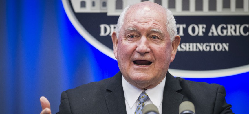 Agriculture Secretary Sonny Perdue said in a statement: "In our administration, we have looked critically at the way we do business, with the ultimate goal of ensuring the best service possible for our customers, and for the taxpayers."