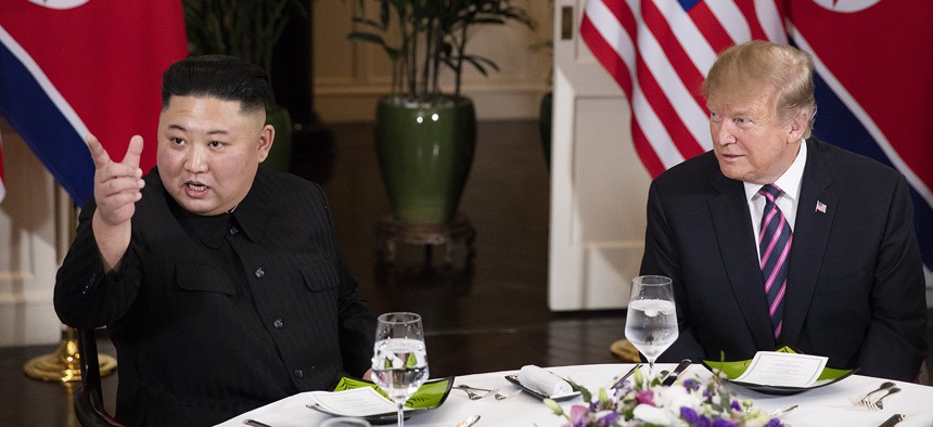 Trump and Kim meet in February in Vietnam.