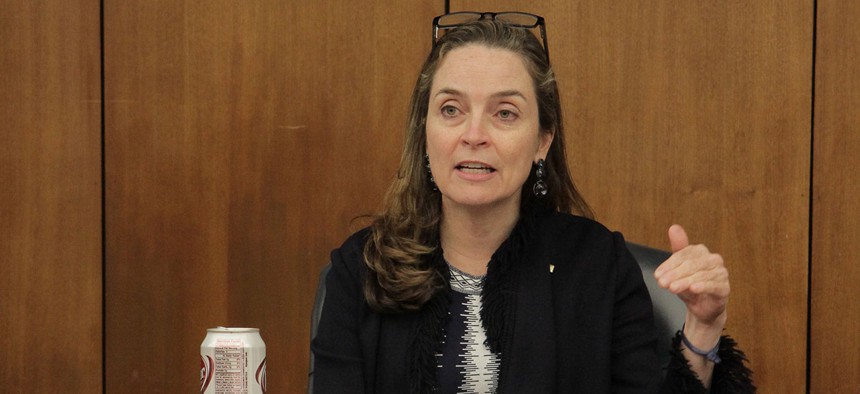 Acting OPM Director Margaret Weichert  gave lawmakers an ultimatum. 