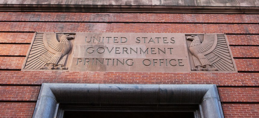 The Government Publishing Office, formerly known as the Government Printing Office. 