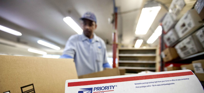 Despite a drop in mail volume and efforts to cut personnel costs, Postal Service overtime costs have soared.
