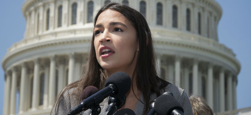 Rep. Alexandria Ocasio-Cortez, D-N.Y., one of the lawmakers targeted by the Facebook group, said: "This isn’t about 'a few bad eggs.' This is a violent culture."