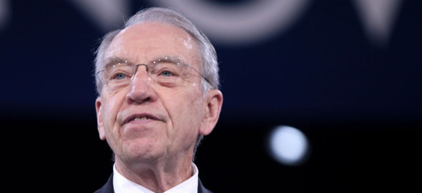 Sen. Chuck Grassley, R-Iowa, said: "The people's business ought to be available to the people."