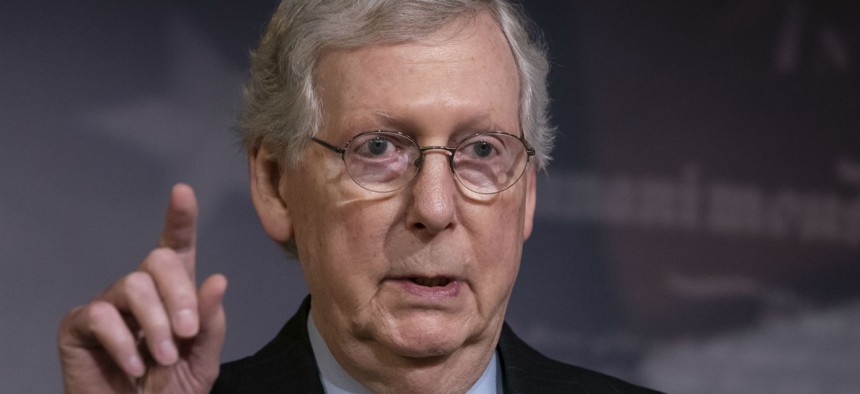 Senate Majority Leader Mitch McConnell said: “This is the deal President Trump is waiting and eager to sign into law." 