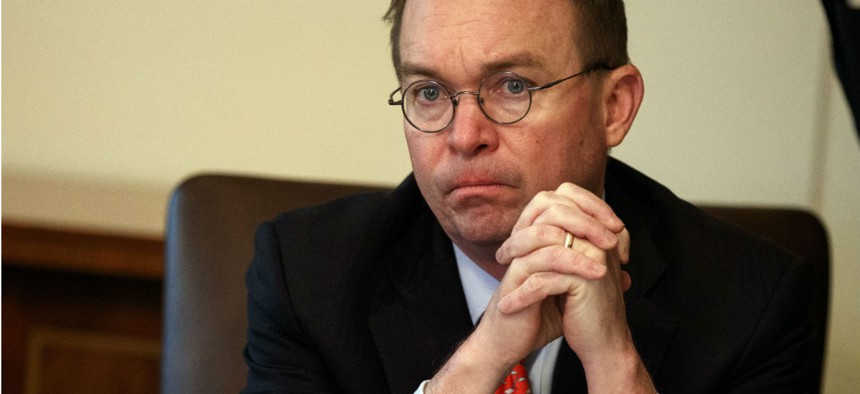 Acting White House Chief of Staff Mick Mulvaney said relocating more federal jobs outside of Washington is proving an effective way to get people to leave government service.