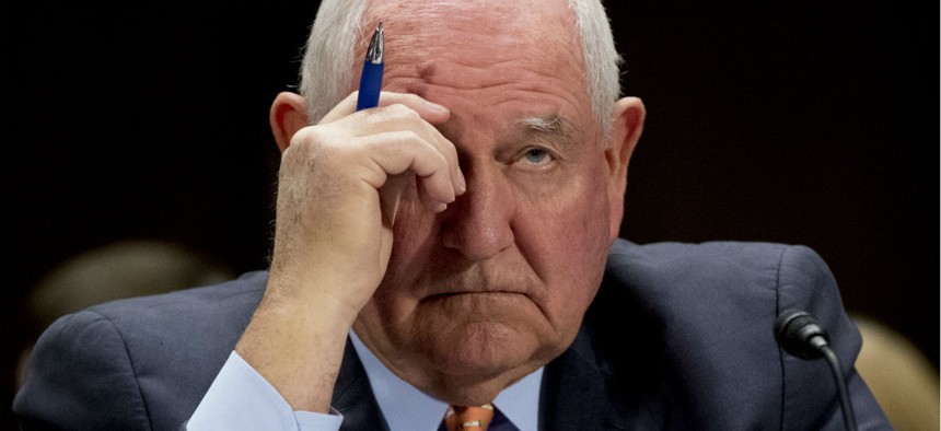 Agriculture Secretary Sonny Perdue has pushed to move more employees outside Washington.