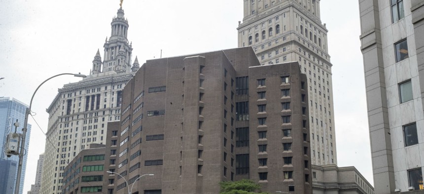 The Metropolitan Correctional Center in Manhattan, where Jeffrey Epstein took his life. 