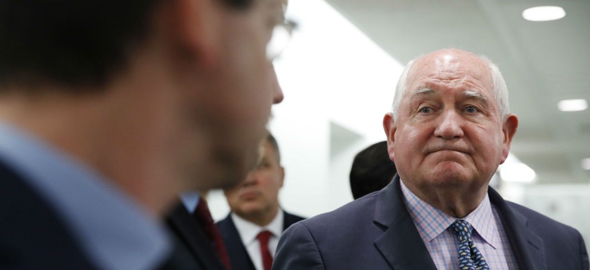 Agriculture Secretary Sonny Perdue has pushed to move more employees outside Washington.