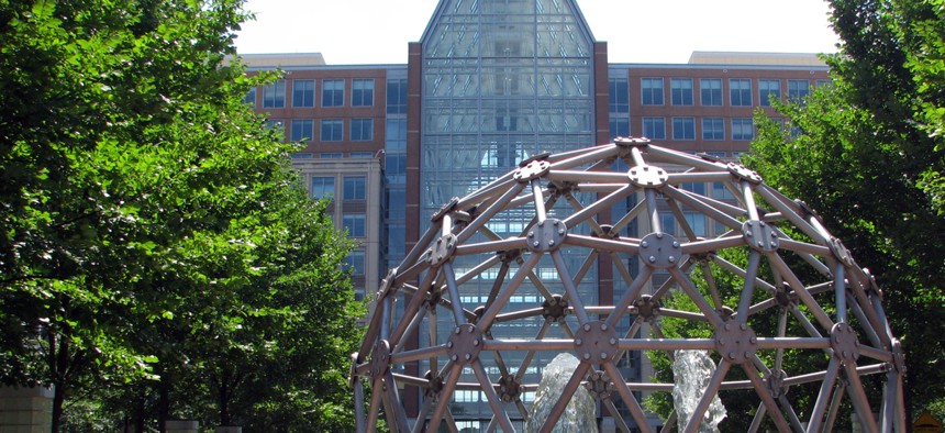 U.S. Patent and Trademark Office headquarters in Virginia.