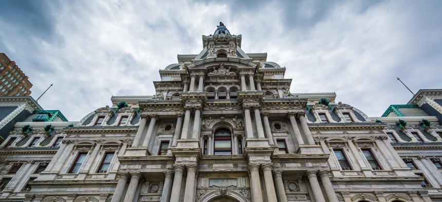 City Hall in Center City Philadelphia.