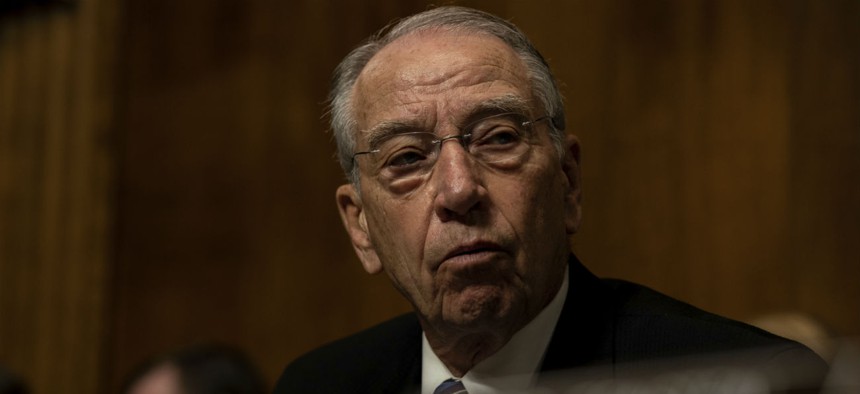Sen. Chuck Grassley, R-Iowa, is a longtime supporter of whistleblowers. 