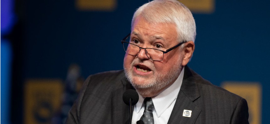 AFGE President J. David Cox will take a leave of absence during the investigation of allegations against him. 