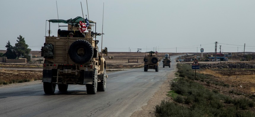 U.S. forces are still in Syria, but their role has changed substantially in recent weeks.