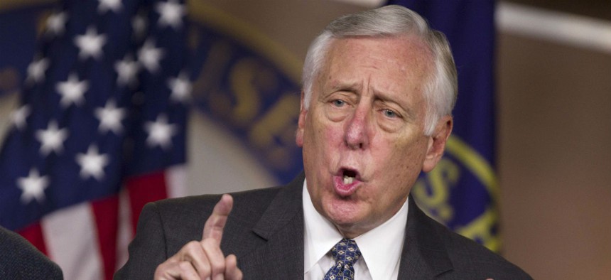 House Majority Leader Steny Hoyer, D-Md., indicated the new CR could expire in December. 
