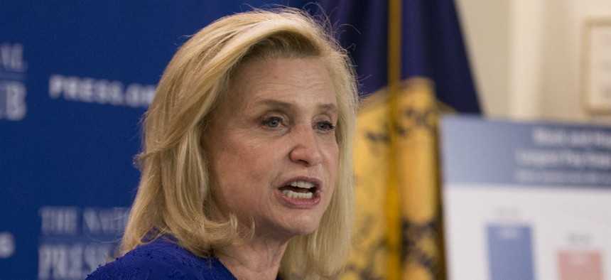 Rep. Carolyn Maloney, D-N.Y., was the second most senior Democrat on the committee before the death of Rep. Elijah Cummings, D-Md.. 