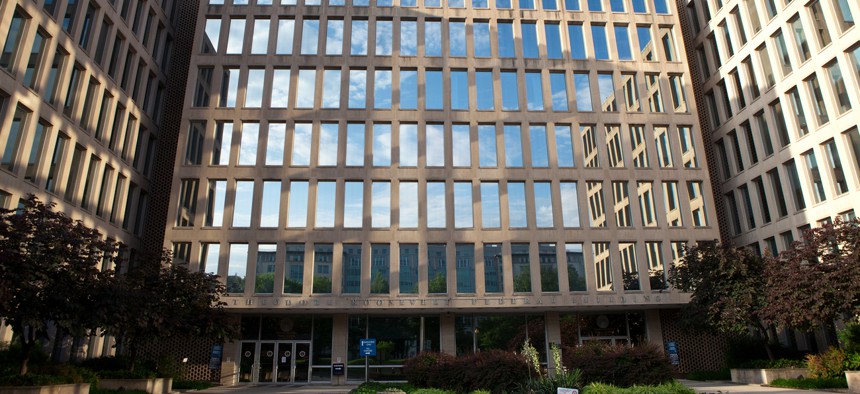 Office of Personnel Management headquarters in Washington.