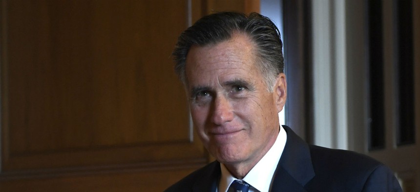 Sen. Mitt Romney, R-Utah, is one of the authors of the bill. 