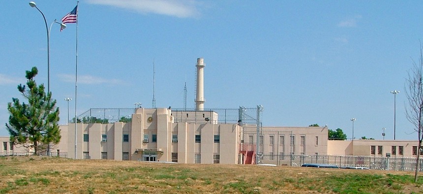 The Federal Correctional Institution, Englewood in Jefferson County, Colorado is shown in 2007.