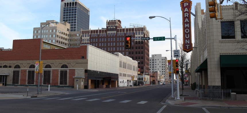 Amarillo, Texas is seen in 2009.