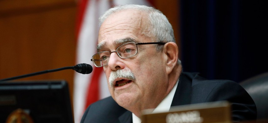 Rep. Gerry Connolly, D-Va.,  chairman of the House Oversight and Reform Subcommittee on Government Operations, speaks during a hearing in February. 