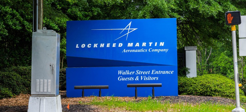 Lockheed Martin Corp. was the top federal contractor in fiscal 2019. 