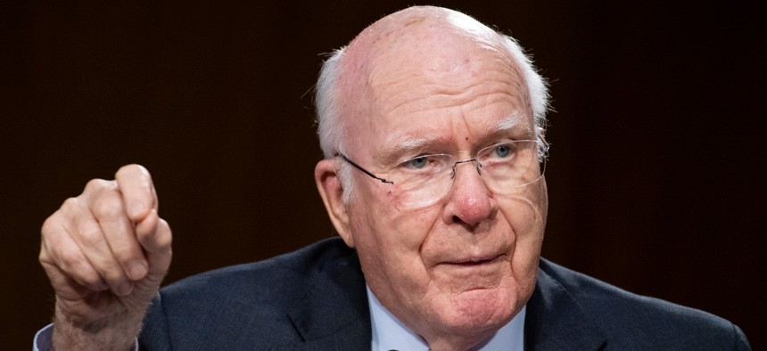 Sen. Patrick Leahy, D-Vt., said the agency should not proceed with furloughs because its budget forecast has changed. 
