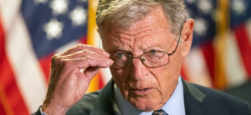 Senate Armed Services Committee Chairman Jim Inhofe, R-Okla., said Tata's confirmation hearing was canceled because the committee had not received the necessary paperwork in time to adequately vet him beforehand.