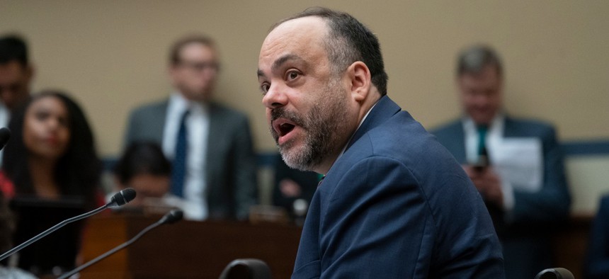 Special Counsel Henry Kerner testifies on Capitol Hill in June 2019. 