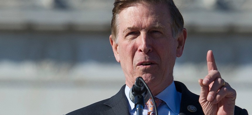 Rep. Don Beyer, D-Va., said the administration's plan to defer payroll taxes for feds, which they will likely have to repay, is a "gimmick." 