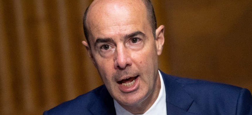 Labor Secretary Eugene Scalia is one of the officials who overruled the salary council recommendation.