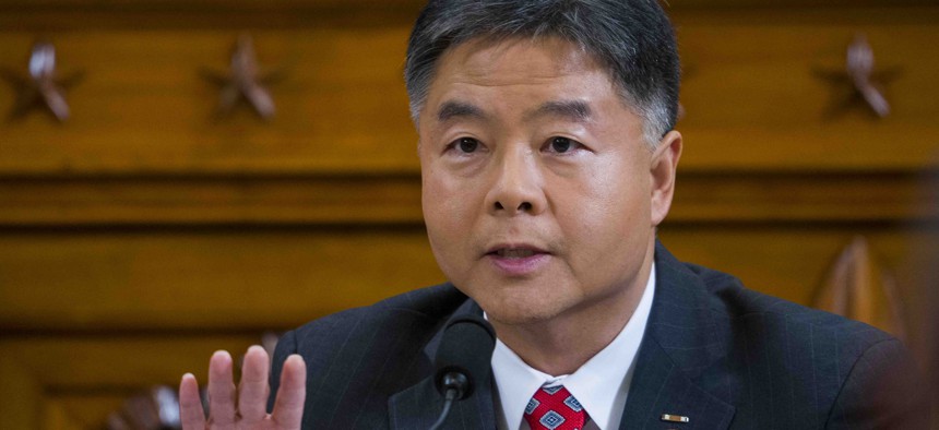 Rep. Ted Lieu, D-Calif., above, and House Majority Leader Steny Hoyer, D-Md., introduced legislation to protect IGs from political interference.