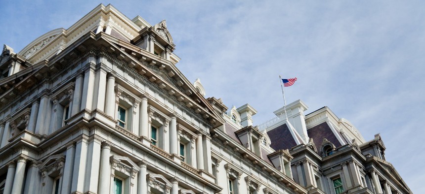 The Office of Management and Budget, housed within the Eisenhower Executive Office Building, had the biggest drop in job satisfaction on the survey compared to the previous year.  